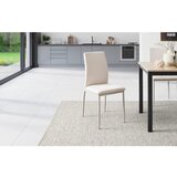 MID.YOU STOL, kovina, tekstil barve šampanjca, bež | Shoptok.si