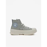 Converse Light Green Women's Ankle Sneakers on the Chuck Platform - Women Cene