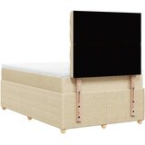  Krevet box spring s madracem krem 120 x 190 cm od tkanine | shoptok.hr