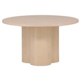 Venture Home Olivia klub stolić ⌀80 cm, izbijeljeni (whitewash) Slike