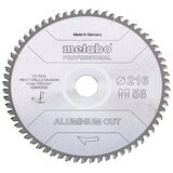 Metabo MET 628443000 list testere za cirkular za aluminijum, 216mm, 58 zuba | Eponuda.com