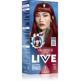 Schwarzkopf LIVE Ultra Brights or Pastel semi permanentna barva za lase odtenek 026 Dark Red 1 kos
