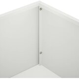  Vrtna saksija 2 kom. Bijela 80 x 30 x 49 cm Čelična vrata | shoptok.hr