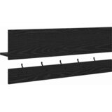  Vješalica za kapute na zidu Zidne Crni hrast 90 x 15 x 36 cm | Eponuda.com