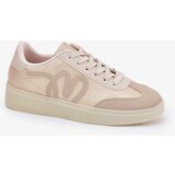 Boto Low Women's Sports Shoes Made Of Eco Leather Gold-Beige Iladira | Shoptok.si