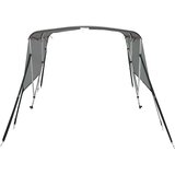 Tenda bimini s 3 luka i mrežastim zidovima 183x(185-198)x137 cm | shoptok.hr