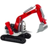  Crawler Excavator White and Red Metal Bucket | shoptok.hr