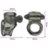 Quyue silikonski petelin prstan 41758775-1 tpe, (21691656) | Shoptok.si