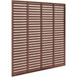  Rešetkasta ograda od WPC-a 180 x 180 cm smeđa | shoptok.hr