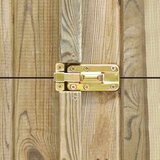 vidaXL vrtna kolesarska lopa 232x110x170 cm impregnirana borovina | Shoptok.si
