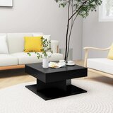 vidaXL Stolić za kavu crni 57 x 57 x 30 cm od iverice | shoptok.hr