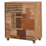 Hanah home Commode Leva Gravis Colorblock 80x95x43cm Bež | Eponuda.ba