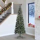  Umjetno božićno drvce Zelena 240 cm PVC, plastika i čelik | shoptok.hr