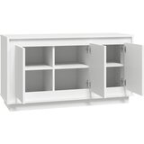  Komoda bijela 102 x 35 x 55 cm od konstruiranog drva | shoptok.hr