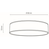  spot-light 47915802 - plafonsko svetlo boho 4xE27/25W/230V, prečnik 58 cm, belo | Eponuda.com