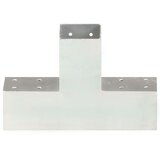  Spojnici za stupove u X-obliku 4 kom pocinčani metal 71 x 71 mm | shoptok.hr