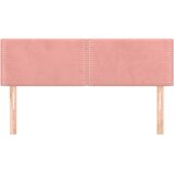  Uzglavlja ružičasta 144x5x78/88 cm baršunasta | shoptok.hr