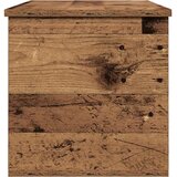 Kutija za spremanje s pohranom Staro drvo 90 x 35 x 35 cm | shoptok.hr
