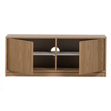 vtwonen Modularna knjižna polica v hrastovem dekorju v naravni barvi 264x243 cm Modulair – | Shoptok.si