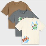 Sinsay Pamučne majice s printom 3 pack | shoptok.hr