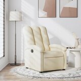  Naslonjač od tkanine krem | shoptok.hr