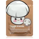 Veggie Friends Mushroom maska iz platna s pomirjajočim učinkom 25 ml