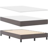  Konstrukcija kreveta s madracem Siva 120 x 200 cm Umjetna koža | shoptok.hr