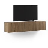 Marckeric TV omarica v hrastovem dekorju v naravni barvi 180x38x35 cm Daroca – | Shoptok.si