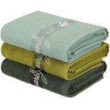  409 - Khaki, Light Khaki, Dark Khaki KhakiLight KhakiDark Khaki Hand Towel Set (3 Pieces) Cene