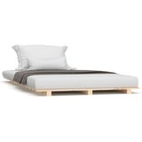The Living Store Posteljni okvir 90x200 cm trdna borovina - Posteljni Okvir, (21525255) | Shoptok.si