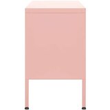 vidaXL TV ormarić ružičasti 105 x 35 x 50 cm čelični | shoptok.hr