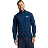 Puloverji Act Grid Fleece Modra