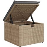  9-dijelni set vrtnih sofa s jastucima bež od poliratana | shoptok.hr
