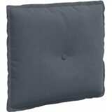 vidaXL Poglavni vzglavnik Temno siva 50 x 45 cm Žametna tkanina | Shoptok.si