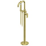 Rosan stubna baterija za kadu sa ručnim tušem S2 gold 233109G | ePonuda.com