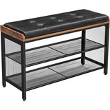 Vasagle EKHO klop za čevlje, umetno usnje 90 kg nosilnosti 80 x 30 x 48 cm | Shoptok.si