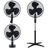 GSC kureli ventilator 3U1, podni, zidni i stoni, prečnik 43CM, 45W, crni Cene