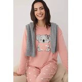 TRENDYOLMILLA Set pidžame za devojčice Thmaw26Pt00157, Roze Cene