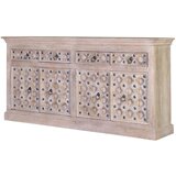 GINER Y COLOMER Naravna omarica iz mangovega lesa, (22147770) | Shoptok.si
