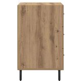  Nočna omarica Umetni hrast 40 x 40 x 66 cm Konstruiran les, (5000107235) | Shoptok.si