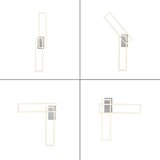  14691-55 - led prigušiva plafonska lampa iven 2xLED/18W/230V | Eponuda.com