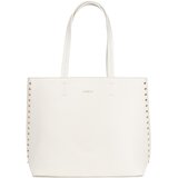 Shelvt Large white studded shopper bag | ePonuda.com