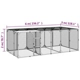 Kokošinjac 600 x 300 x 200 cm od impregnirane masivne borovine | shoptok.hr