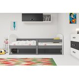  dječji krevet KLASIK s kliznom ladicom - 160x80cm - grafit - crni | shoptok.hr
