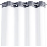  Curtain NELIA color white eyelets voile, braid 140x250 ameliahome | shoptok.hr