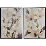 Mondex Komplet stenskih slik Prima INGA Zlate rože 50x70 cm zlata 2 kosa, (5000212367) | Shoptok.si