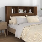 vidaXL Uzglavlje s ormarićem boja smeđeg hrasta 140x18,5x104,5 cm | shoptok.hr