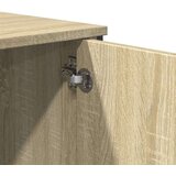  Konzolni stol boja hrasta 100 x 35 x 74 5 cm konstruirano drvo | shoptok.hr