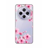  Torbica Silikonska Print Skin za Xiaomi Redmi 14C Rose Flowers Cene