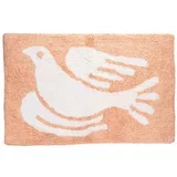 Kupaonska prostirka boja breskve 50x80 cm White Dove –